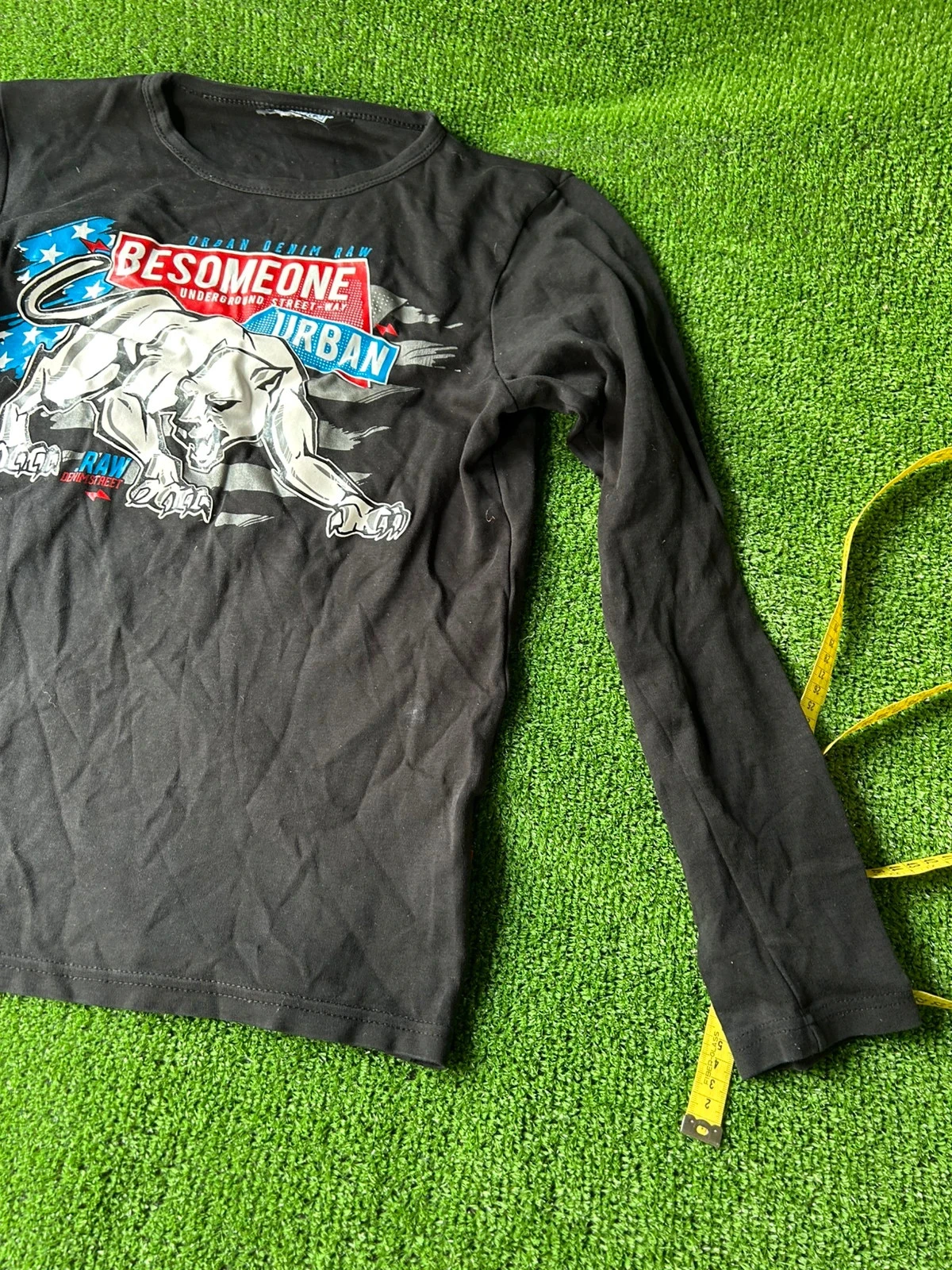 Underground raw besomeone printed sweater – photo 6